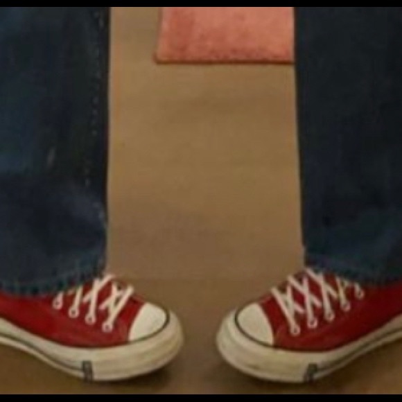 Red Chuck Taylors - Picture 1 of 2